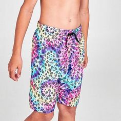 Hurley Kids Tie Dye Bandana Swim Trunks. Big Boys Size X-Large. New With Tags, Never Worn. On-Trend As Ever, The Boys' Big Kids' Hurley Tie-Dye Bandana Swim Shorts Are His New Go-To For Pool Days. Bright Colors And Boasting Trendy Paisley Print, These Shorts Can Take Him From Boardwalk To Beach In A Flash. Playful Pink Short Swimwear, Cute Multicolor Bottoms For Playwear, Summer Multicolor Bottoms For Playwear, Multicolor Summer Bottoms For Playwear, Multicolor Short Bottoms For Playwear, Multicolor Summer Playwear Bottoms, Multicolor Shorts With Elastic Waistband For Playwear, Summer Playwear Bottoms In Multicolor, Fun Multicolor Bottoms For Playwear