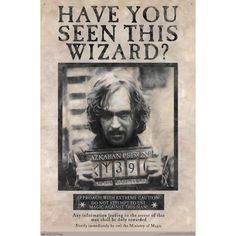 an old wanted poster with the caption'have you seen this wizard? '