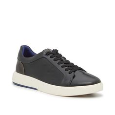 Mix No. 6-Briyann Sneaker - Men's Enjoy sophistication in a sporty style with the Briyann sneakers from Mix No. 6. An upgrade from a casual pair of kicks, this simple lace-up features a sleek silhouette with intricate embossed details. Complete with a padded collar and a cushioned insole that offers a comfortable feel all day long. Synthetic Plain Toe Sneakers For Sports, Synthetic Sports Sneakers, Cozy Slippers Boots, Simple Lace, Athleisure Sneakers, Vans Style, Outdoor Boots, Trending Sneakers, Boys Sneakers