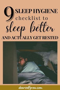 Check this sleep hygiene checklist to get better sleep. No more ceiling at ceiling, and tossing and turning in bed! Get the rest you deserve. How To Get More Restful Sleep, How To Have Better Sleep, Sleeping Better At Night Tips, Night Routine For Better Sleep, Healthy Sleeping Habits, Bed Time Ritual, How To Get A Better Sleep, Good Sleep Hygiene, Good Sleep Routine