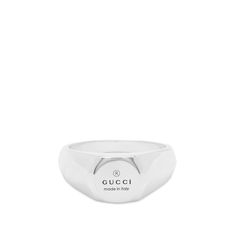 Gucci Jewellery, Italy Logo, Gucci Rings, Logo Jewelry, Silver Heart Ring, Gucci Jewelry, Prada Eyewear, Cutler And Gross, Gucci Gucci