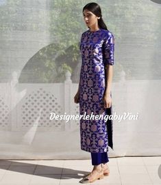 Custom made pure banarasi brocade kurta with cotton mix pants perfect for all festive and wedding occasions.Size-Custom made as per your size so message us for the size chart.Manufacturing time- 4-5 daysAll size available.Fabric details-Kurta- Pure brocadePants- Cotton Mix Brocade Kurta With Pants, Elegant Brocade Palazzo Set With Straight Kurta, Traditional Straight Kurta Palazzo Set In Brocade, Traditional Brocade Palazzo Set With Straight Kurta, Elegant Straight Kurta With Zari Weaving, Elegant Unstitched Banarasi Silk Palazzo Set, Elegant Banarasi Silk Kurta, Elegant Banarasi Silk Palazzo Set For Festive Occasions, Designer Brocade Palazzo Set With Straight Kurta