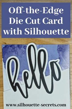 Design Unique Cards with Silhouette Machine - Tutorial - Swift Creek Customs