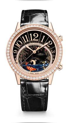 Glashutte Original, Rose Gold Case, Fire Heart, Gold Case, Bezel Diamond, Gift Accessories, Luxury Jewelry