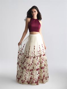 Madison James, Neck Details, 파티 드레스, Red Lehenga, Ghagra Choli, Party Wear Lehenga