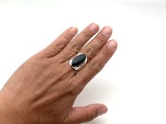 Hi everyone, just wanted to let you know we are open and shipping daily. Modern Black Onyx Signet Ring Small - Black Onyx Silver Ring - Black Onyx Minimalist Ring - Black Onyx Size 9, 10, 11, 12 - 925 Sterling Face Height: 20mm 7gm Stone: Black Onyx Metal 925 Sterling Silver Hallmark 925 Band: 3mm Everyday Black Signet Ring With Polished Finish, Minimalist Black Onyx Signet Ring, Everyday Black Sterling Silver Signet Ring, Minimalist Black Sterling Silver Ring, Everyday Black Onyx Rings, Onyx Silver Ring, Onyx Signet Ring, Black Onyx Stone, Minimalist Ring