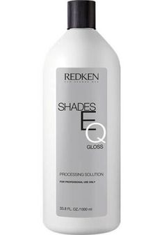 Redken Shades EQ Processing Solution Redken Eq Gloss, High Lift Hair Color, Redken Shades, Hair Gloss, Redken Color, Hair Toner, Dyed Blonde Hair, Redken Shades Eq, Chocolate Swirl