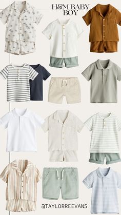 Baby Boy Capsule Wardrobe, Where To Shop For Baby Boy Clothes, Ootd Baby Boy, Aesthetic Baby Clothes Boy, Toddler Boy Summer Outfits, Boys Summer Fashion, Toddler Boy Summer, Baby Boy Baptism Outfit