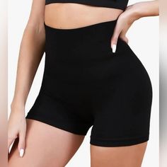 -Womens High Waist Biker, Yoga Shorts, 4 Way Stretch, Seamless Knit -Size: Medium -Yoga Shorts Are A Burgundy Maroon Color -Material: Nylon & Spandex -Approx. Measurements: Waist: 13 Inches // Inseam: 8 Inches //Length Of Shorts Waist To Bottom Of Leg: 17 Inches * Seamless Elasta-Fit Stretch Memory Fabric Slips On Your Figure Like A Second Skin * Fit: Garment Looks Smaller Unworn But Stretches Out To Your Body For A Perfect Comfortable Fit High Thick Waist For Tummy Control And Body Shaping Comp High Waist Seamless Sports Shorts, High Waist Seamless Gym Shorts, High Waist Solid Seamless Biker Shorts, Seamless Stretch High-waisted Biker Shorts, Seamless High Waist Biker Shorts, Seamless High Stretch High-waisted Shorts, Elastic Seamless Solid Color Biker Shorts, Seamless Stretch High-waisted Shorts, Versatile Stretch Solid Color Biker Shorts