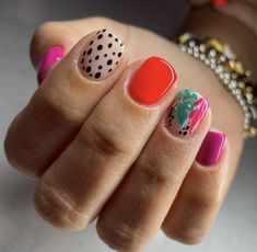 Easter Nails Ideas, Beach Nail Ideas, White Mulberry, Spring Nails 2023, Beach Nail, Make Nails, Gel Colors, Nails Pretty, Colorful Nail