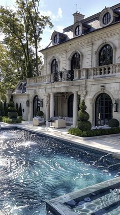 Dream Mansion, French Architecture, Dream House Exterior