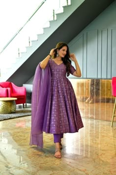 Long Umbrella Dress Designs, Umberalla Kurti Designs, Umbrella Dress Design Ideas, Umbrella Kurti Design From Saree, Umbrella Frock Design For Women, Long Kurtas For Women, Umbrella Kurti Design, Organza Kurta, Cutwork Saree