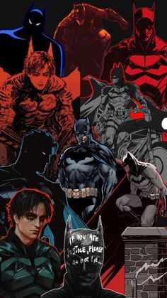 batman collage Bruce Wayne 2022, Batman Edit, Batman Phone Case, Batman Phone, Cool Collages, Comic Aesthetic, Halloween Wallpaper Backgrounds, Wallpapers Cartoon