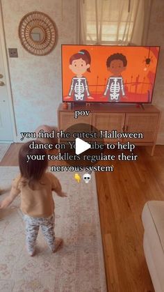 lauren sullivan ❁ children’s yoga teacher on Instagram: "we are obsessed with this yoga dance! 💀 

look up the Skeleton Shake by yoga palooza on YouTube! It’s not only fun and engaging, but it uses movement to get your kiddos regulated. 

The perfect October brain break and reset 🤍 toddler mamas but ALSO teachers - check it out and thank me later 🥰

@yogapalooza_" Grandchildren Activities, Calm Corner, Halloween Dance, Daycare Ideas, Yoga Dance, The Skeleton, Thank Me Later, Brain Breaks