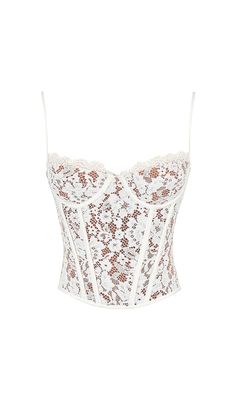 Introducing the MILA Ivory Lace Underwired Corset TopExperience the epitome of romance and elegance with the MILA Ivory Lace Underwired Corset Top. Crafted from delicate flowers and trimmed with the softest satin, this corset top is designed to make you feel beautiful and confident.Key Features: Sweetheart neckline with lightly padded underwired cups for gentle lift and support Longer length waist-nipping corset for an ultra-flattering silhouette Adjustable satin straps for the perfect fit Zippe Duchess Satin, Corded Lace, Delicate Flowers, House Of Cb, Ivory Lace, Lace Overlay, A Romantic, Corset Top, How To Feel Beautiful