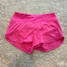 - Pink Lululemon Speed Up Shorts - Worn Once, Like Brand New - Smoke Free / Pet Free Home Speed Up Shorts, Pink Lululemon, Lululemon Speed Up Shorts, Shorts Lululemon, Fancy Dresses, Speed Up, Lululemon Athletica, Womens Shorts, Brand New