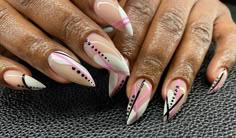 Short Almond Shaped Nails, Pointed Nails, Almond Shape Nails, Great Nails, Fabulous Nails, Dope Nails, Chrome Nails, Best Acrylic Nails, Almond Nails