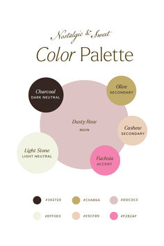 the color palette is shown with different colors and names for each type of paint scheme