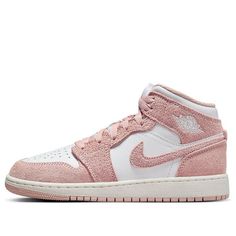 (GS) Air Jordan 1 Mid SE 'Legend Pink' FN7432-161 Jordan 1 Pink, Air Jordan 1 Mid Se, Air Jordan 1 Mid, Jordan 1 Mid, Air Jordan 1, Jordan 1, Air Jordan, Air Jordans, Jordan