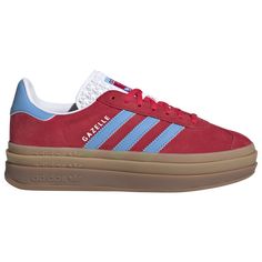 adidas Originals Gazelle Bold | Champs Sports Samba Shoes, Bold Shoes, Preppy Shoes, Casual Running Shoes, Swag Shoes, How To Make Shoes