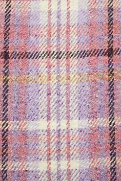 Fringe scarf features an all-over plaid pattern, detailed with an Acne Studios couture label crafted from a wool blend. FN-UX-SCAR000343 Acne Plaid Scarf, Acne Studios Scarf, Acne Scarf, Mohair Plaid Scarf, Purple Wool Scarf, Fringe Scarf, Fringe Trim, Plaid Pattern, Scarf Shawl