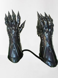 Metal Armor Gauntlets Gothic Armor Gloves Pair of Gauntlet Accents Crusaders Armor Gloves, Gothic Armor, Arm Gloves, Ghost Silhouette, Steel Armor, Metal Armor, Black Armor, Costume Gloves, Handmade Costumes