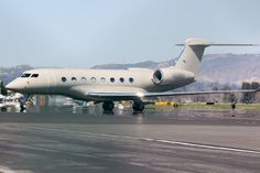 an airplane that is sitting on the runway