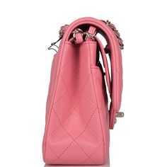 This Medium Classic Double Flap bag is in rose lambskin leather with silver tone hardware and features a front flap with signature CC turnlock closure, half moon back pocket, and adjustable interwoven silver tone chain link and rose leather shoulder strapDelivery 5-8 or 10-15 working days Please note that during high season and Sale period, delivery times may be affected We accept payment with a Credit card, Debit card, or PayPal.Note: Our Items are totally New High quality Brand Inspired Refurb Pink Leather Shoulder Bag With Cc Turnlock Closure, Pink Leather Bag With Cc Turnlock Closure, Pink Formal Bags With Cc Turnlock Closure, Formal Pink Bags With Cc Turnlock Closure, Elegant Pink Double Flap Bag, Luxury Bag With Silver-tone Hardware And Double Flap, Luxury Bags With Silver-tone Hardware And Double Flap, Luxury Double Flap Bag With Silver-tone Hardware, Pink Leather Double Flap Bag