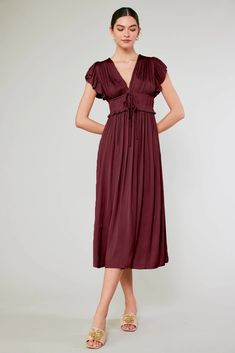 Mara Pleated Maxi Dress – CURRENT AIR Pleated Maxi Dress, Pleated Maxi, Print Trends, Sweater Sale, Asymmetrical Hem, Trending Dresses, Long Sweaters, So Pretty, Item Number