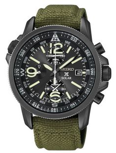 Good and Affordable Seiko Solar Watches for Men Seiko Solar, Solar Watch, Seiko Prospex, Seiko Men, Green Watch, Gents Watches, Seiko Watches, Omega Speedmaster