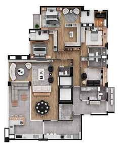 the floor plan of a two bedroom apartment