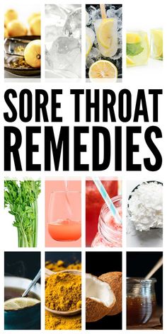 Sore Throat Remedies