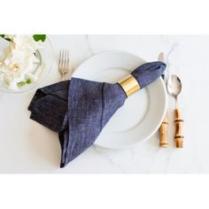 Modest with a touch of old-world chic, these laundered linens are perfect for midday picnics, complementing vintage decor, or softening a modern dining room setting. Birch Lane™ Birch Lane™ Blisse 20" Linen Napkin - Placemats Chargers & Napkins | Size 20" W X 20" L Linen Stitch, Room Setting, Linen Collection, Charger Plates, Fine Linen, Birch Lane, Modern Dining Room, Linen Napkins, Modern Dining