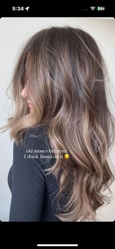 Old Money Brunette, Rambut Brunette, Brown Hair Looks, Brown Hair Balayage