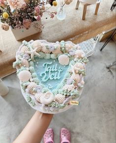 Vintage Heart Cake Aesthetic Engagement, Cake Aesthetic, Veil