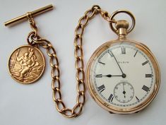 Vintage Stopwatch, Pocket Watch With Chain, Butterfly Man, Style Année 20, Vintage Wrist Watch, Pocket Watch Chain