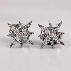 0.21 Ct Genuine Pave Diamond Starburst Stud Earrings Solid 18k | Etsy Ear Wrap Earrings, Pave Diamond Jewelry, Gold Starburst, Stud Earrings Unique, Pave Diamond Earrings, Starburst Earrings, Stone Bangle, Sterling Silver Jewelry Handmade, Star Earrings Stud