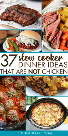 the best slow cooker dinner ideas that are not chicken or beef in this roundup