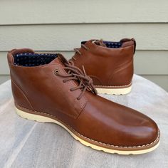 For Sale Is A Pair Of Tommy Hilfiger Mens Chukka Boots Size 11 Natural Brown Faux Leather Ankle Boots New With Tags. No Box. Casual Lace Up Boots Hilfiger Logo Lined Classic Boots Ships Same Or Next Day. Any Questions. Just Ask. **Please See All Pictures For Full Item Condition And Details.** 4693-Tommy-266579 Mens Chukka Boots, Tommy Hilfiger Boots, Mens Chukkas, Oxford Sneakers, Chukka Boots Men, Tommy Hilfiger Shoes, Grey Boots, Classic Boots, Duck Boots