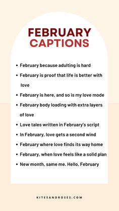 Looking for February captions? Here are the quotes and sayings for your next month of self-love.