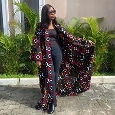 This Beautiful Coloful Mudcloth Print Kimono Is A Must Have For This Summer. You Don’t Want To Miss This Lovely Signature African Kimono. It Comes With A Belt And 2 Side Pockets. Easy Flowing And One Size. Can Be Made To Fit Smaller Sizes. Handmade With Love From Our Factory In Africa. Can Be Used With Shorts, A Dress, Skirt, Jeans, Etc. And You Can Wear To The Beach, For That African Barbecue, Fun Parties, Or Just To Lounge At Home Looking Stylish. Order Yours Now Before It’s Sold Out. Black Printed Cotton Kimono, Black Cotton Printed Kimono, Black Cotton Kimono With Print, Long Black Cotton Kimono, Black Long Cotton Kimono, Black Printed Long Kimono, Long Black Printed Kimono, Black Long Printed Kimono, Plus Size Ankara