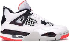 Jordan 4 Retro Flight Nostalgia (GS) Authentic Jordans, Jordan Model, Jordan 4s, Jordan Shoes Retro, Fresh Shoes, Sneaker Release, Jordan 4 Retro, Air Jordan 4, Air Jordan 4 Retro