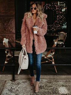 Buy More! Save More!

Color : Pink Black

Size : S M L XL

Season : Autumn/Winter

Fabric : Polyester




Size
Length(cm)
Bust(cm)


S
78
92


M
79
96


L
80
100


XL
81
104 Womens Faux Fur Coat, Long Faux Fur Coat, Thick Coat, Outwear Coat, 90's Fashion, Fur Coats Women, Outfit Trends, Teddy Coat, Collared Coat