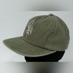 Nwt Copalli Rum Unisex Baseball Cap Hat Olive Green Embroidered Adjustable New Casual Embroidered Trucker Hat With Short Brim, Casual Trucker Hat With Embroidered Short Brim, Casual Embroidered Baseball Cap With Short Brim, Casual Embroidered Hat With Short Brim, Casual Embroidered Short Brim Hat, Casual Embroidered Flat Brim Trucker Hat, Casual Embroidered Dad Hat With Flat Brim, Baseball Cap, New Color