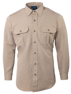 PRICES MAY VARY. PROFESSIONAL LOOK: 5.1 oz 100% Polyester Ripstop that is fade, shrink, and wrinkle-resistant and treated with DWR for soil and stain release. STAY COOL: Button down placket gives you the ventilation you need and the lightweight but durable polyester is perfect for outdoor work or travel. FUNCTION FIRST: Additional features Include an optional badge tab and epaulets kit, extended length for tucking into pants, button down placket design, and dress collar with collar stays. POLISH Placket Design, Tactical Shirt, Dress Collar, Safety Clothing, Shirt Stays, Work Uniforms, Collar Stays, Tactical Pants, Work Safety