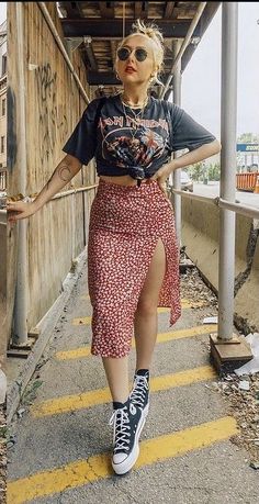 Edgy Outfits, Mode Inspiration, Looks Vintage, Festival Outfit, Grunge Outfits, Outfits Casuales, Festival Outfits, Cute Casual Outfits