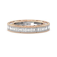 https://embed.imajize.com/5548948 Luxury Baguette-cut Eternity Band With Vvs Clarity, Luxury Rose Gold Eternity Band With Diamond Accents, Luxury 14k Rose Gold Eternity Band, Luxury Multi-stone Yellow Gold Eternity Band, Luxury Baguette-cut Eternity Band With Diamond Accents, Scroll Pattern, Gorgeous Engagement Ring, Baguette Cut Diamond, Eternity Ring Diamond