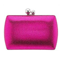 Carry your things in functional and fashionable style with this Touch of Nina Gallis Clutch.Carry your things in functional and fashionable style with this Touch of Nina Gallis Clutch. How do you accessorize? Check out our ACCESSORIES GUIDE for essential tips to elevate your style with must-have accessories.DETAILS Clutch 7.25"L x 4.75"H x 1.75"D 18" strap Removable shoulder strap Push-lock closure Silver-tone hardware 1 inside clip pocket Large phone pocketCONSTRUCTION & CARE PU Synthetic linin Accessories Guide, Color Fuchsia, Pink Purse, Handbag Accessories, Gender Female, Women's Accessories, Age Group, Silver Tone, Shoulder Strap