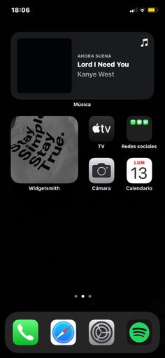 an iphone screen with various icons and text on the phone's display, as well as