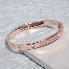 Stylish Cubic Zirconia set Cuff Bangle in Rose Gold. The perfect gift for any Birthday, Anniversary, or Christmas to your loved one. If you have any questions or would like to know additional details please feel free to reach out and ask us. We be happy to answer any question you may have. We want YOU to feel comfortable buying not only from us but also comfortable with the item you want to purchase. The Bangle is made from Stainless Steel Rose Gold plated. DELIVERED  IN A GIFT BOX Rose Gold Cuff Bracelet, Gift Luxury, Bangle Bracelet Set, Easy Diy Gifts, Cuff Bangle Bracelet, Rose Gold Bracelet, Cuff Bangles, Birthday Anniversary, Bangle Bracelet